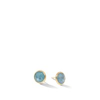 Orecchini Marco Bicego Donna Jaipur in Oro giallo Acquamarina OB1739-AQ01 - OB1739-AQ01